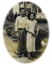 Chuck and May 1947