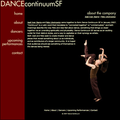 dance continuum SF