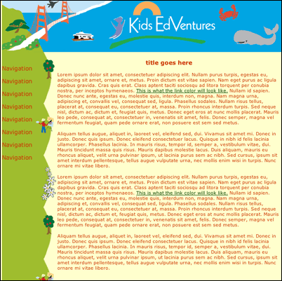 KidsEdventure Book Site